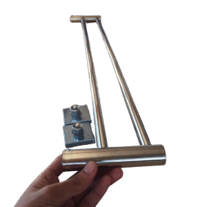 Gantungan Handuk Stainless Steel 2 Baris 60 CM – Tahan Karat & Kuat