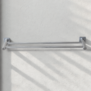 Rak Gantungan Stainless Steel 2 Tingkat 80 CM – Minimalis & Tahan Lama